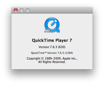 free quicktime media player for mac os x